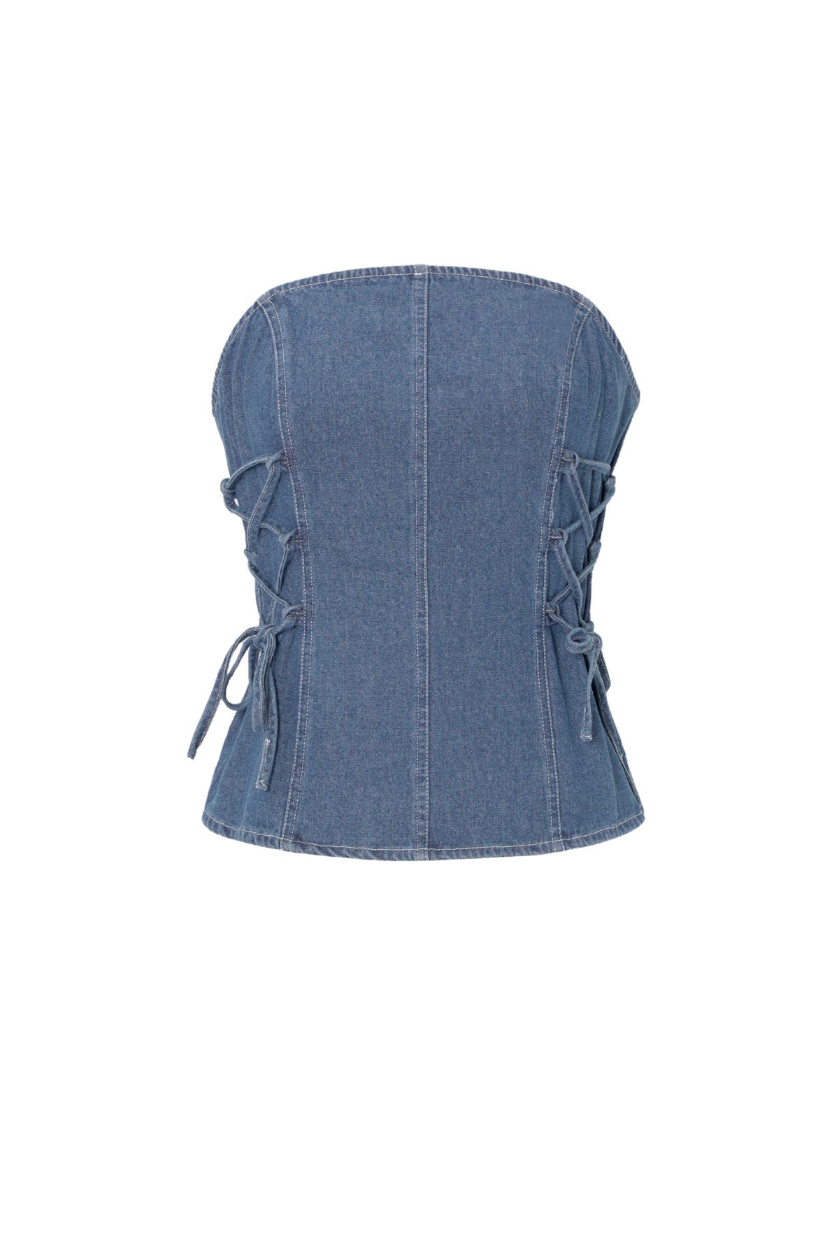 TOP "CAMILLE" EN DENIM