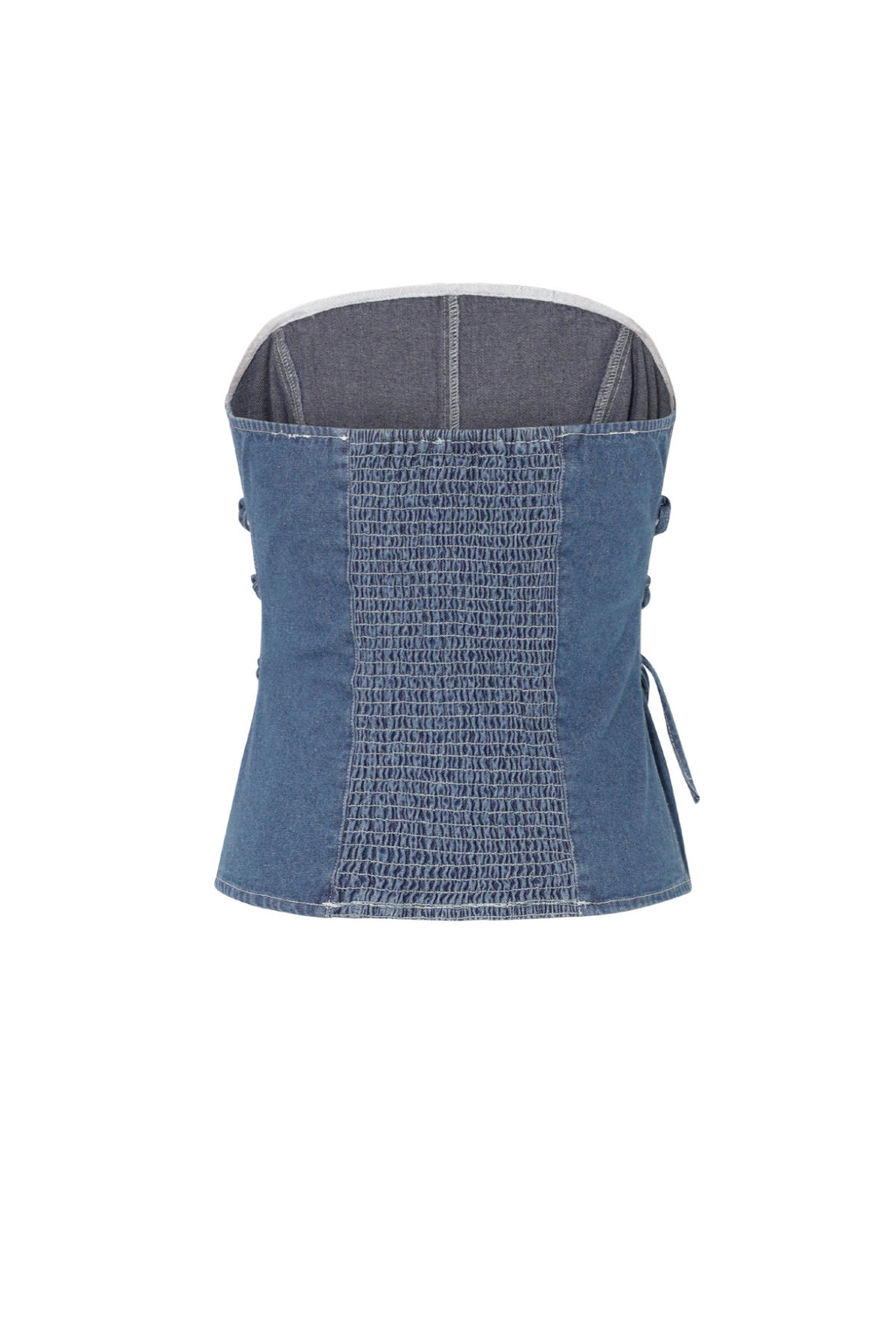 TOP "CAMILLE" EN DENIM