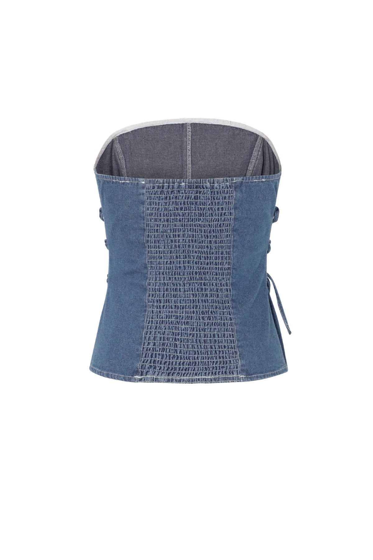 TOP "CAMILLE" EN DENIM